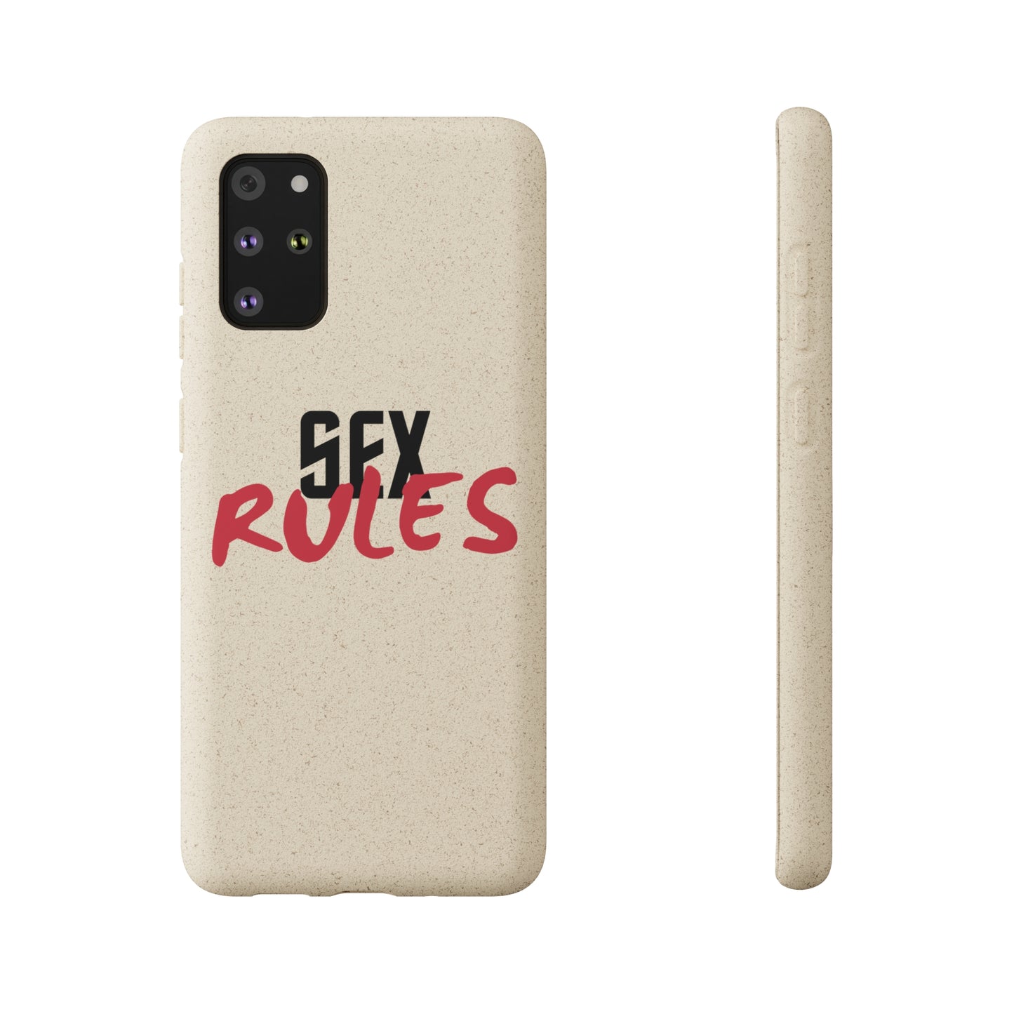 "Sex Rules" Biodegradable Cases (multiple options)