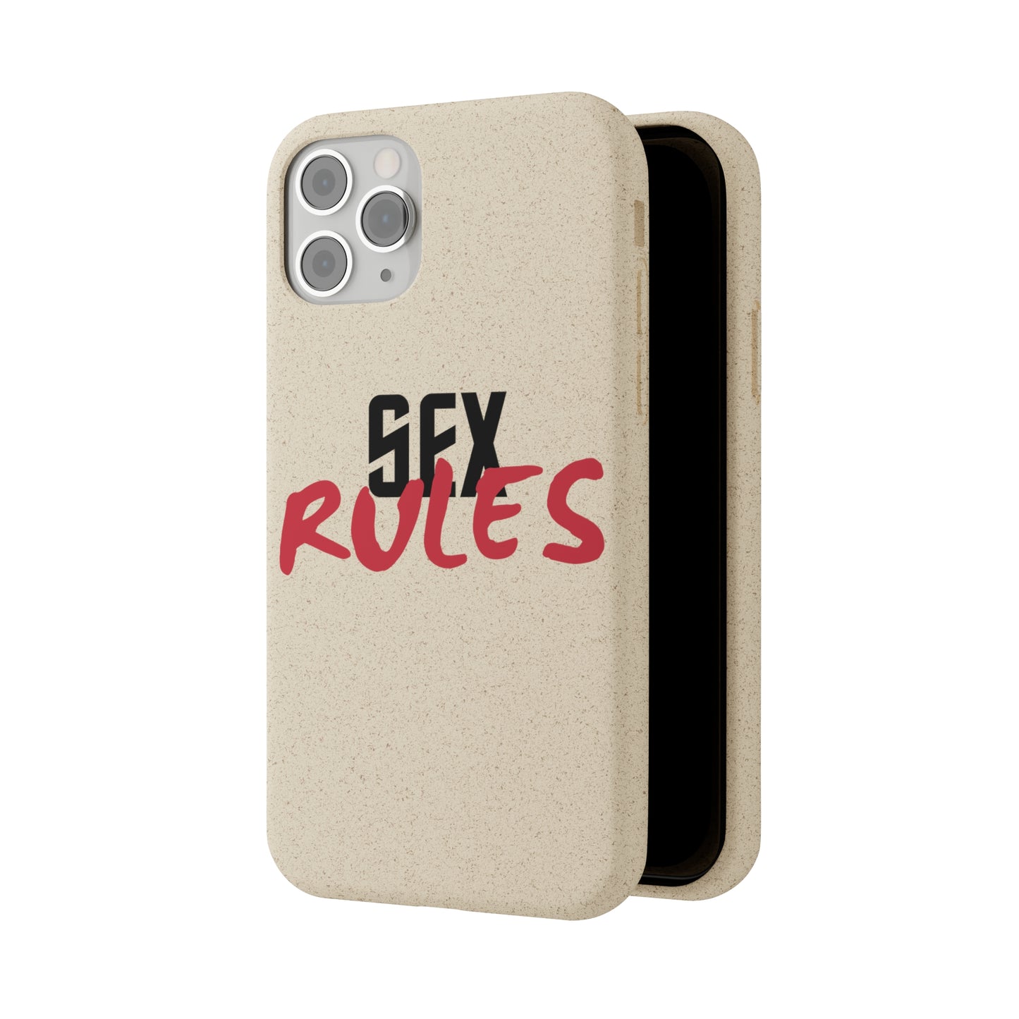 "Sex Rules" Biodegradable Cases (multiple options)