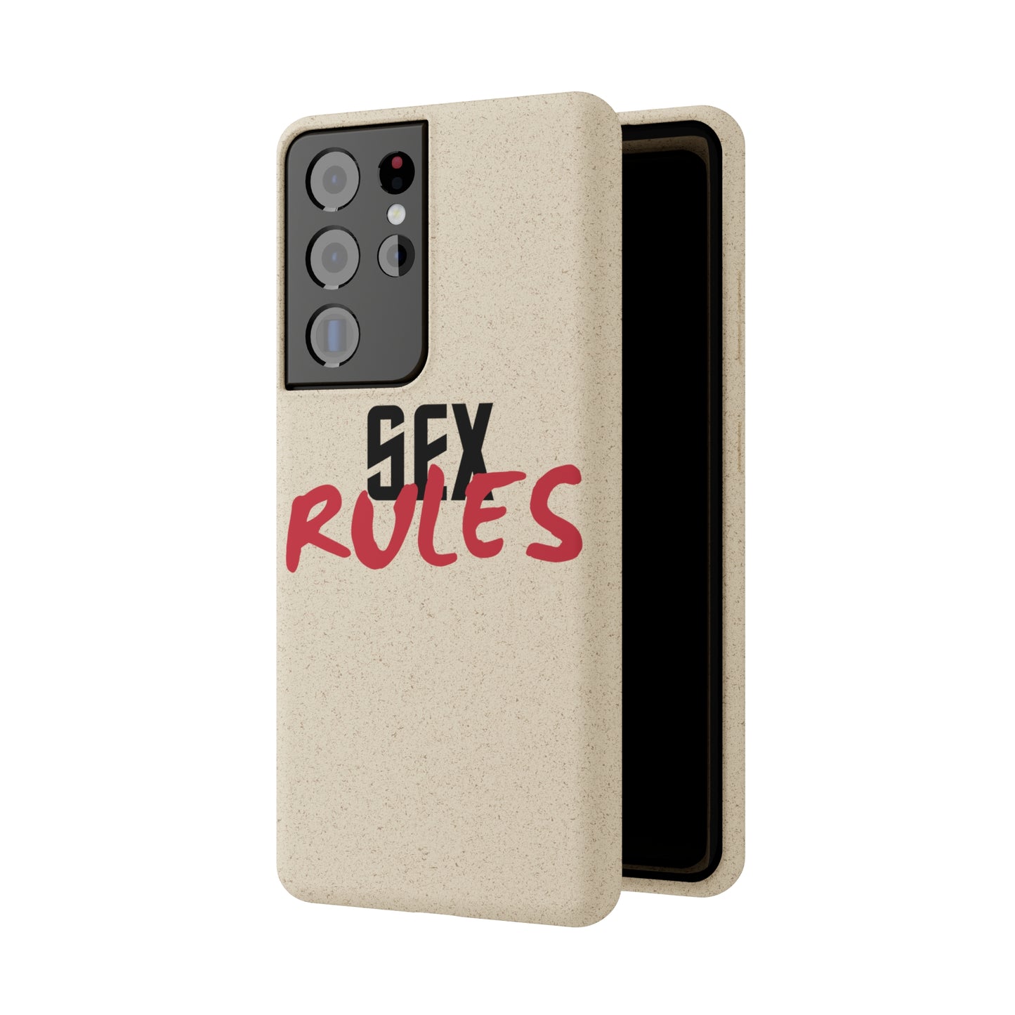 "Sex Rules" Biodegradable Cases (multiple options)