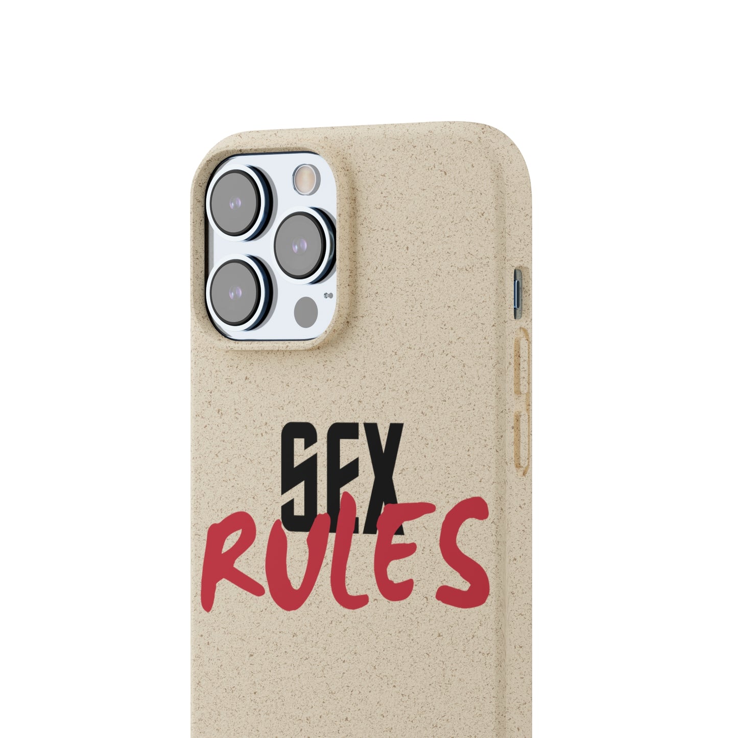 "Sex Rules" Biodegradable Cases (multiple options)