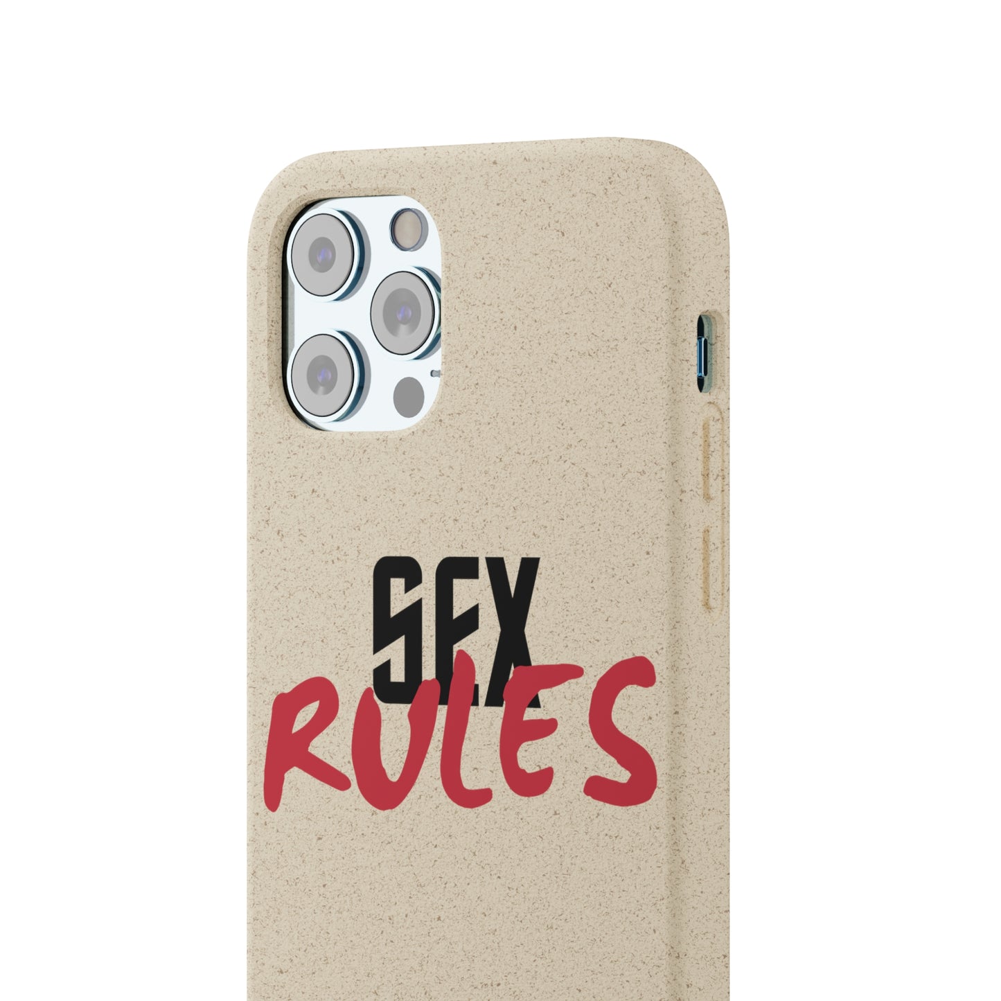 "Sex Rules" Biodegradable Cases (multiple options)