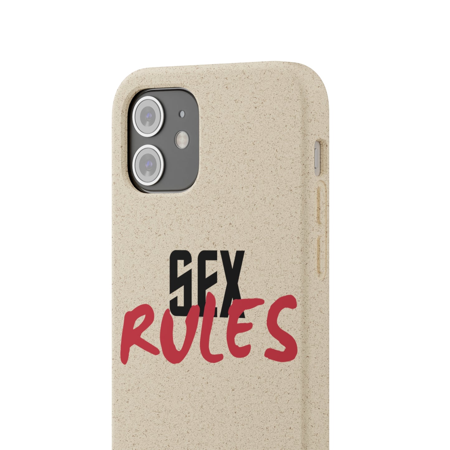 "Sex Rules" Biodegradable Cases (multiple options)