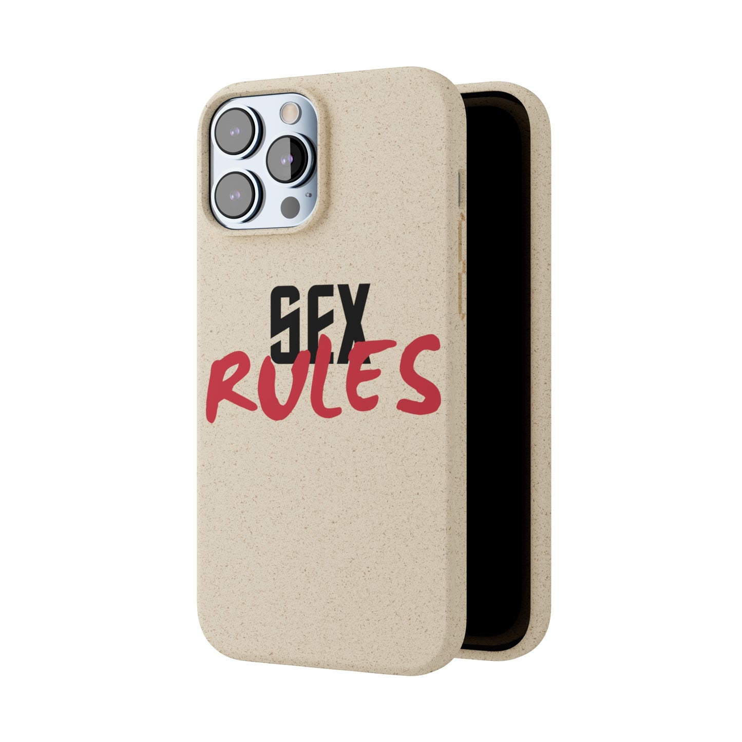 "Sex Rules" Biodegradable Cases (multiple options)