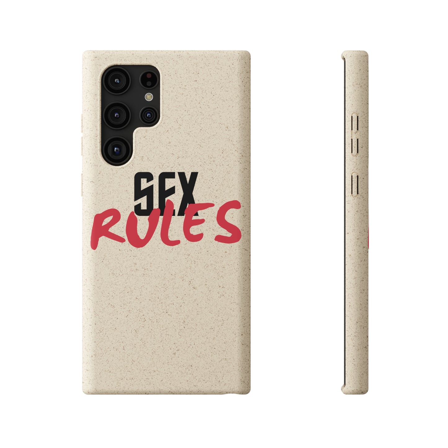 "Sex Rules" Biodegradable Cases (multiple options)