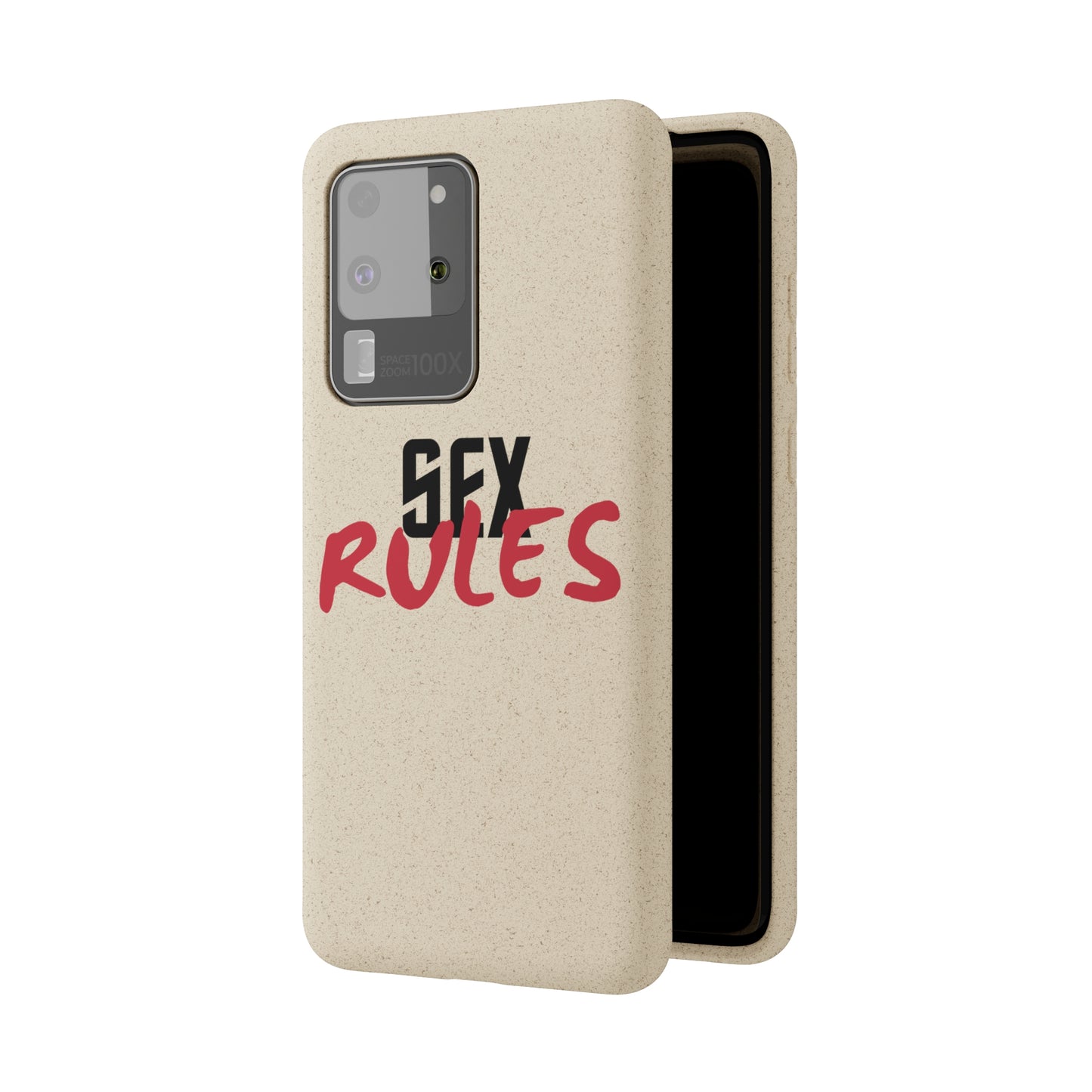 "Sex Rules" Biodegradable Cases (multiple options)