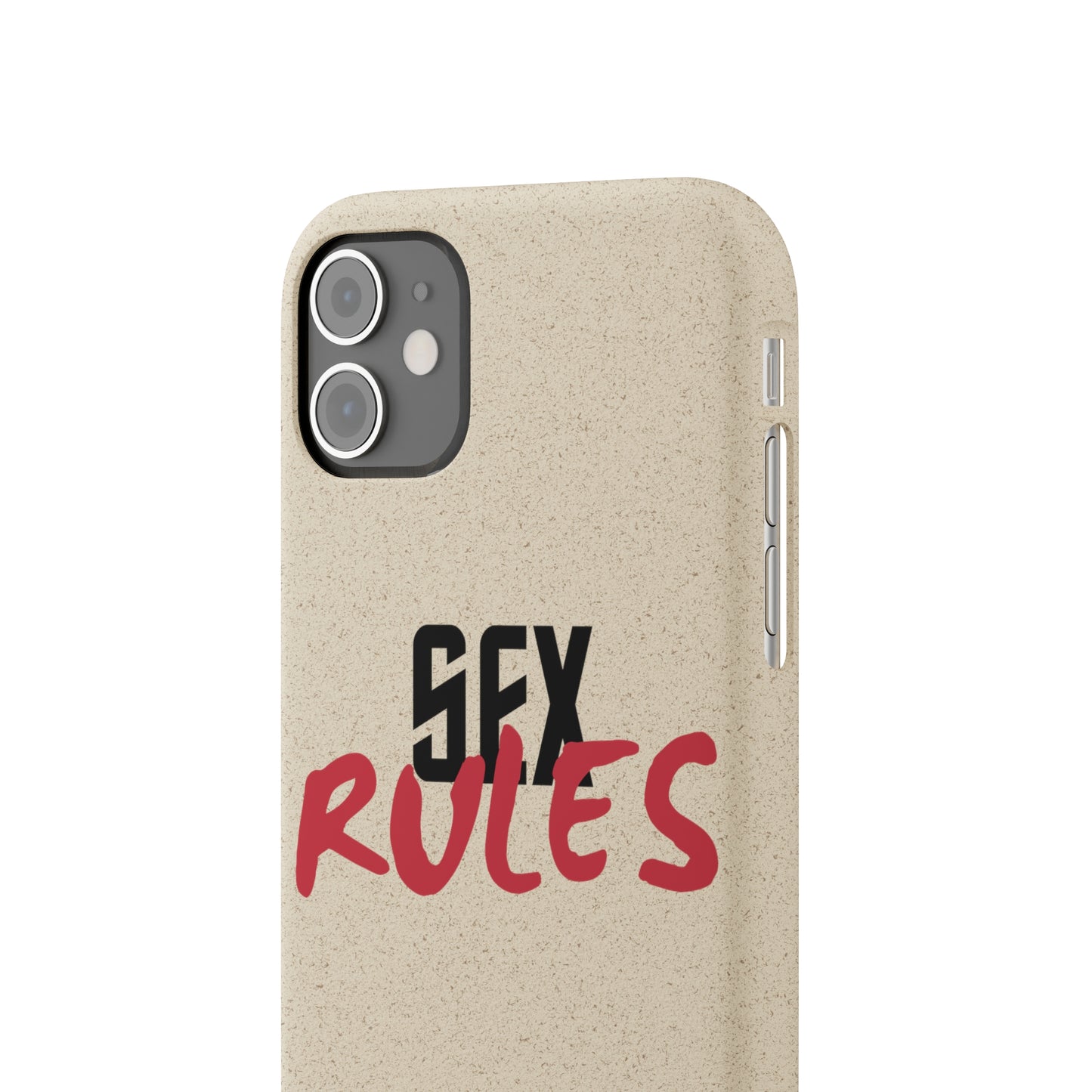 "Sex Rules" Biodegradable Cases (multiple options)