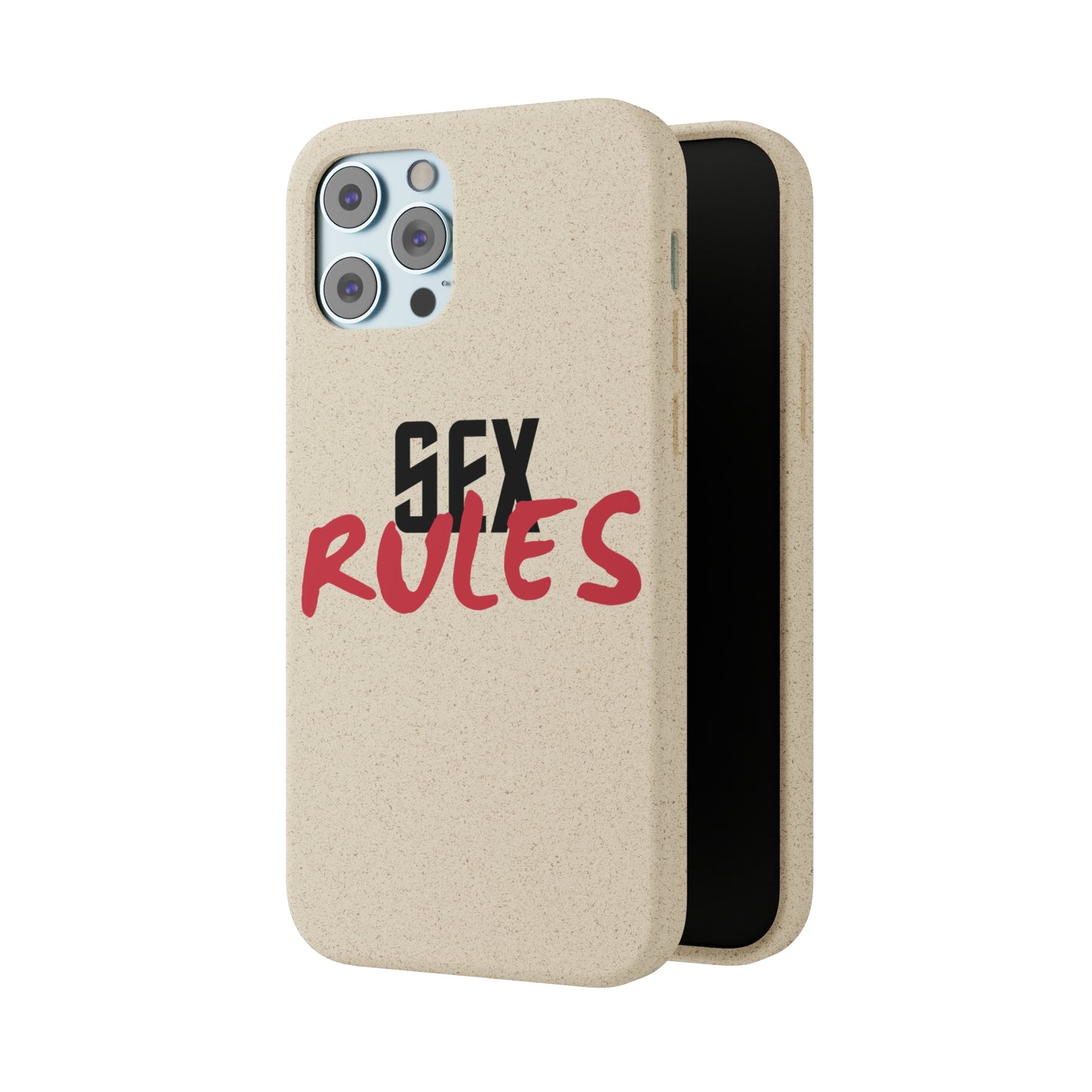 "Sex Rules" Biodegradable Cases (multiple options)