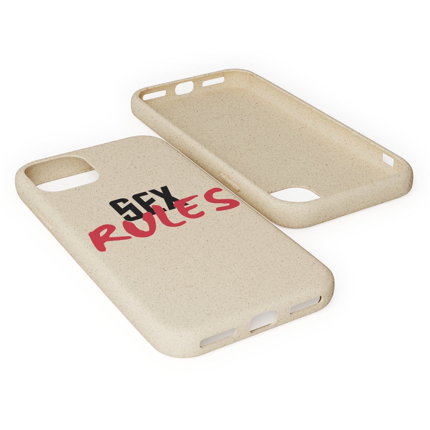 "Sex Rules" Biodegradable Cases (multiple options)