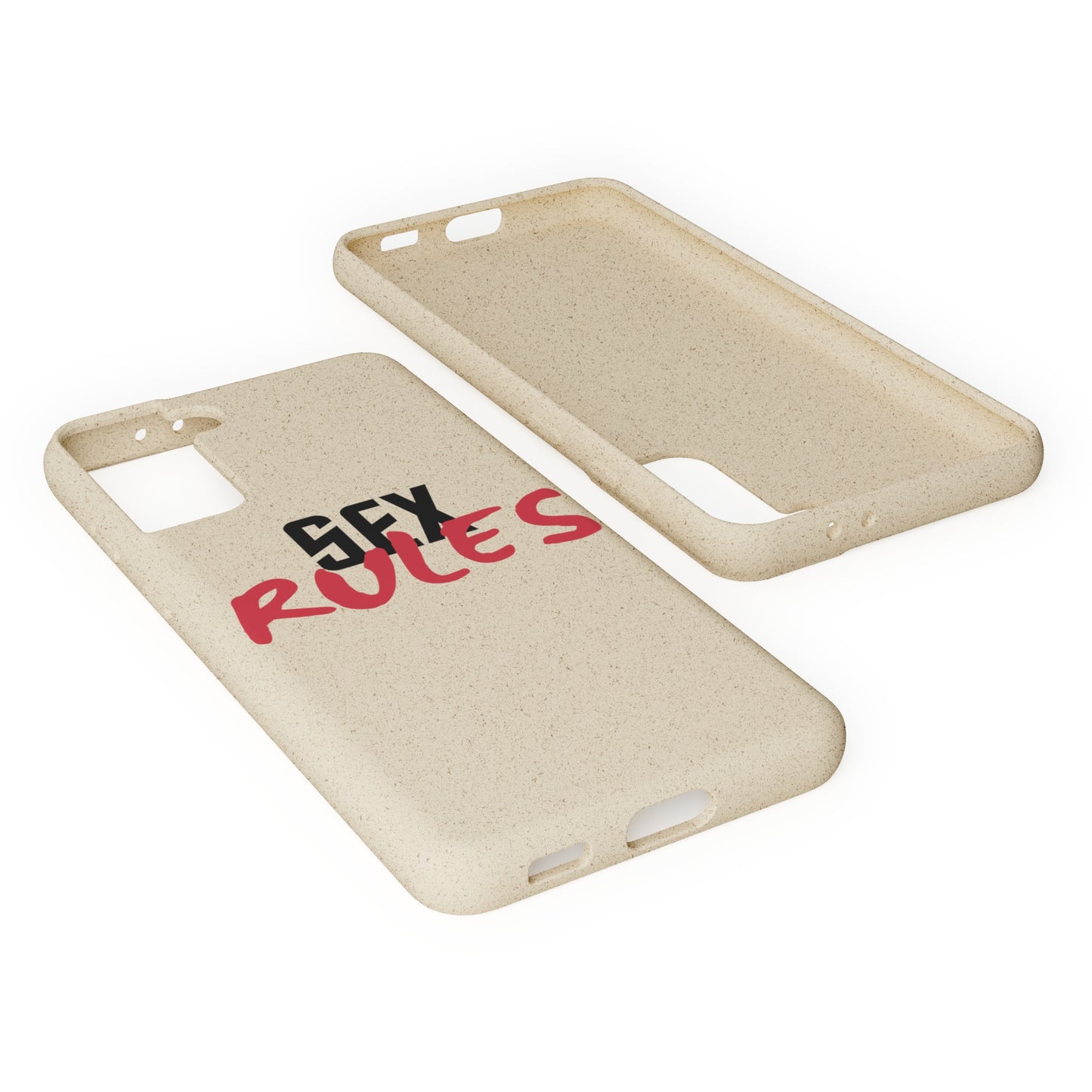 "Sex Rules" Biodegradable Cases (multiple options)