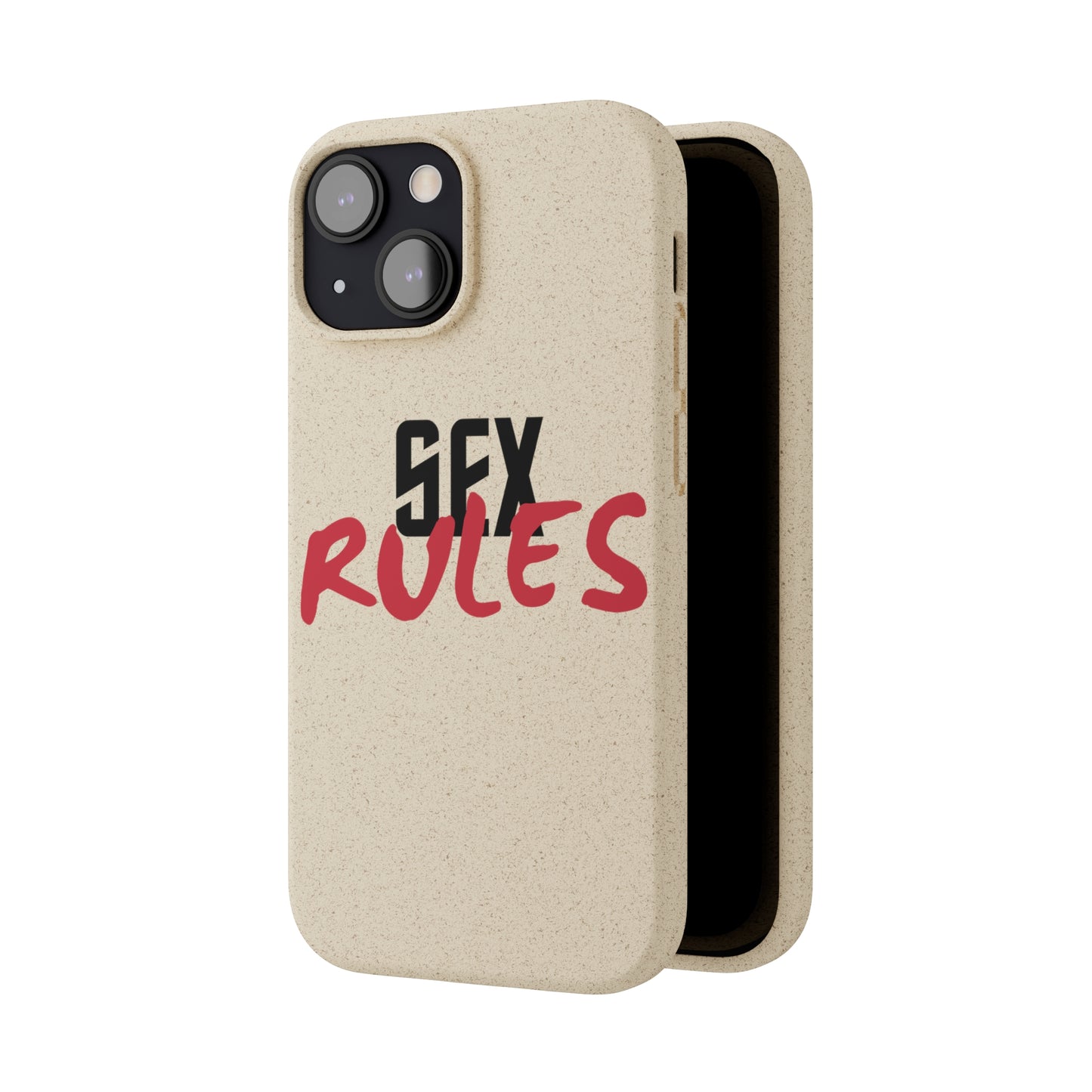 "Sex Rules" Biodegradable Cases (multiple options)
