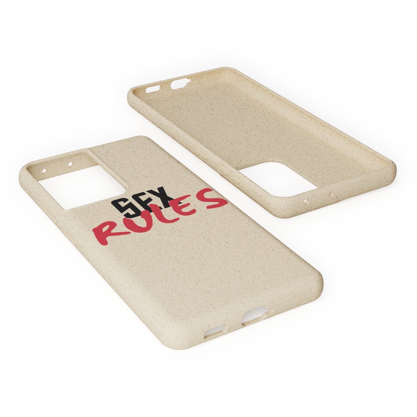 "Sex Rules" Biodegradable Cases (multiple options)