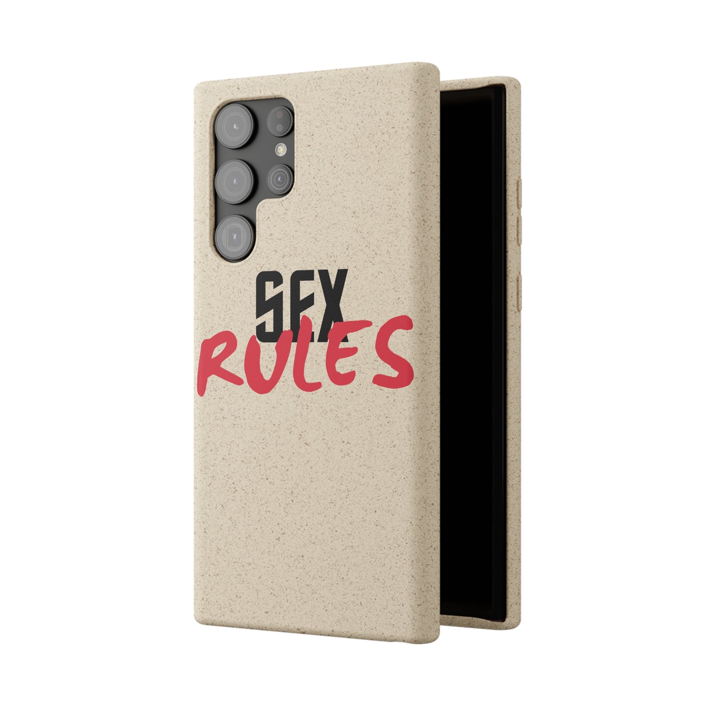 "Sex Rules" Biodegradable Cases (multiple options)