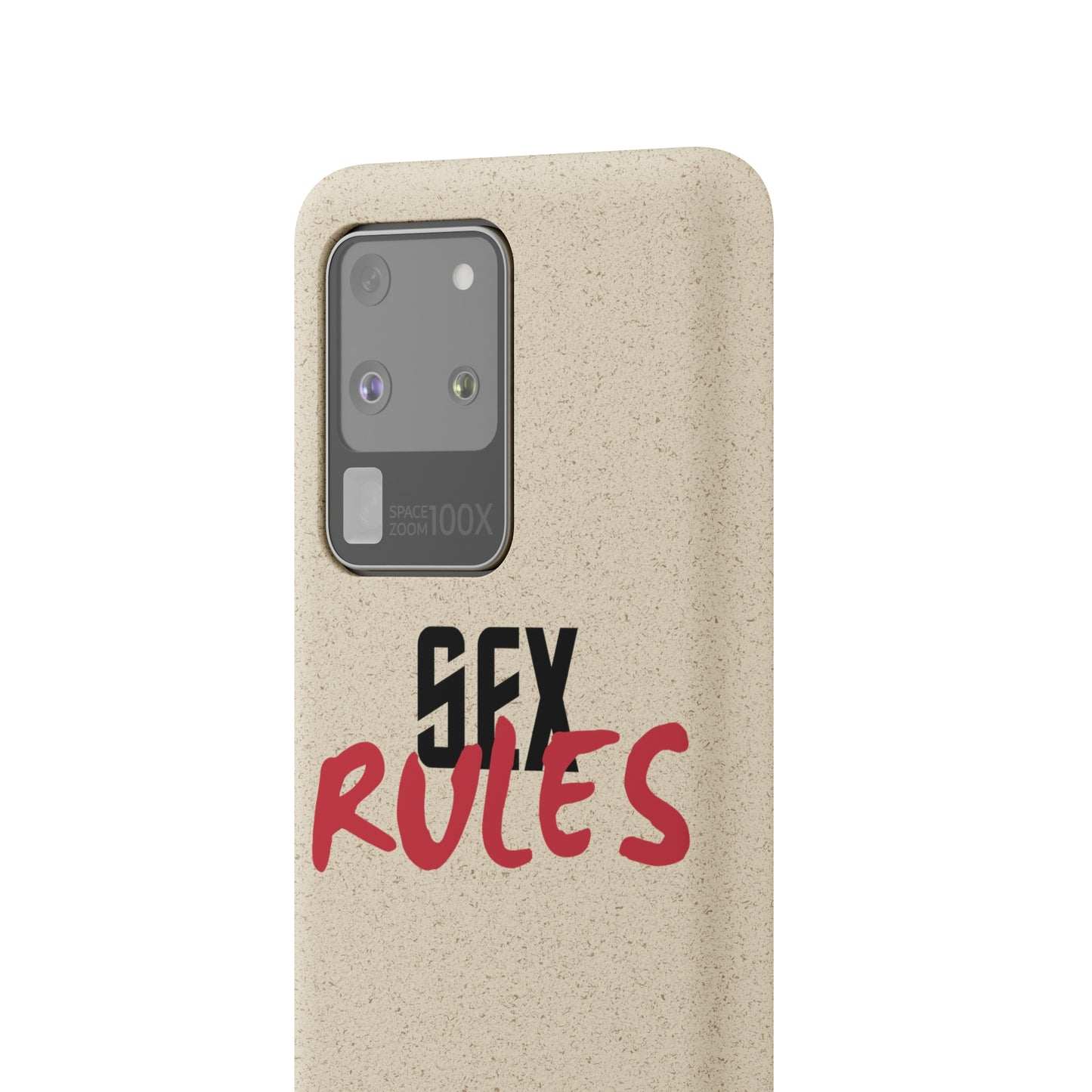 "Sex Rules" Biodegradable Cases (multiple options)