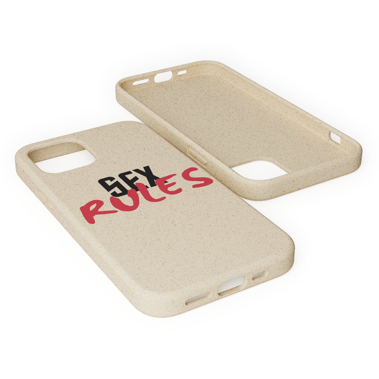 "Sex Rules" Biodegradable Cases (multiple options)