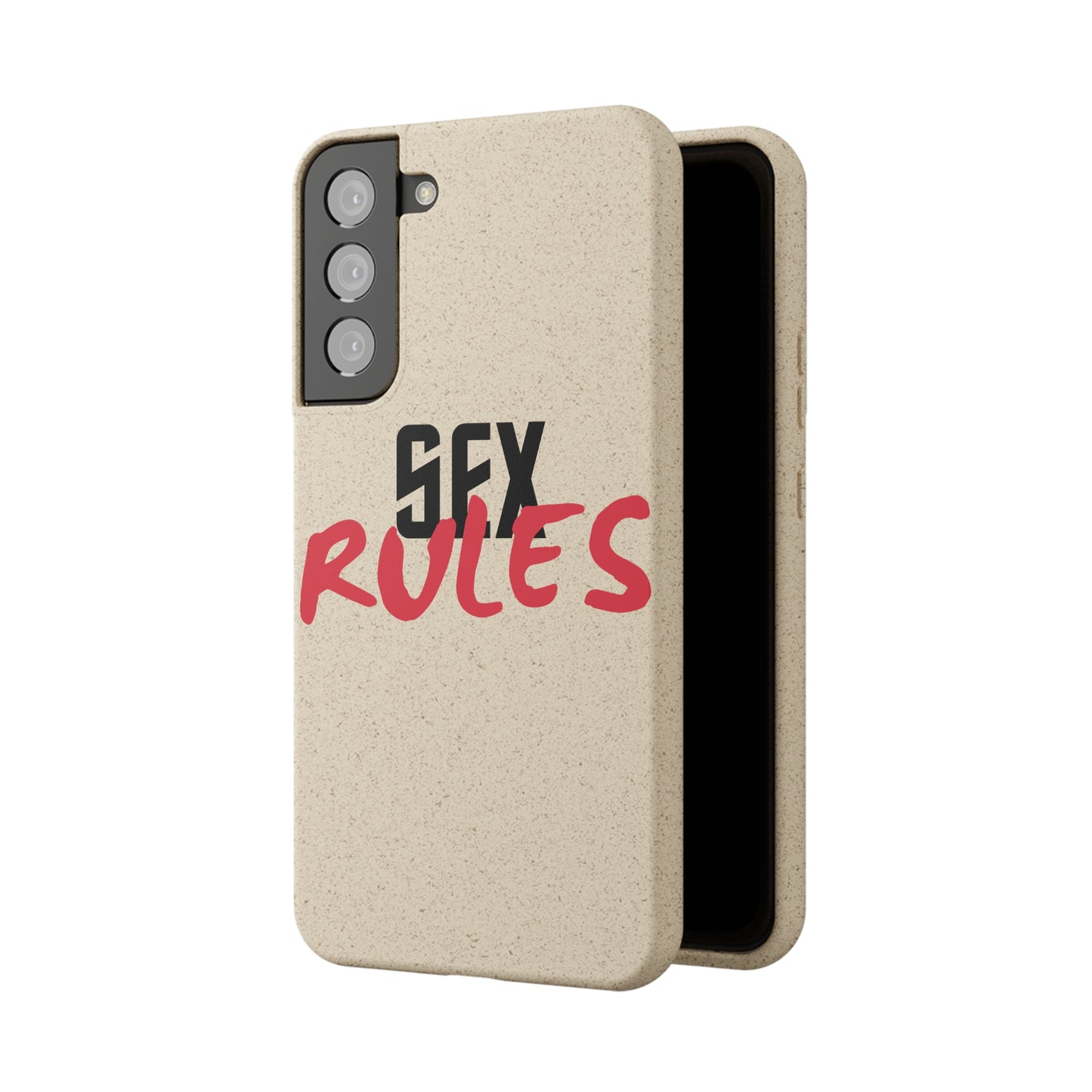 "Sex Rules" Biodegradable Cases (multiple options)