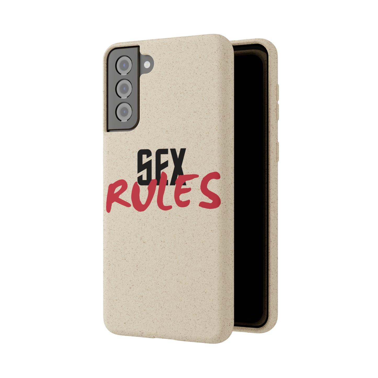 "Sex Rules" Biodegradable Cases (multiple options)