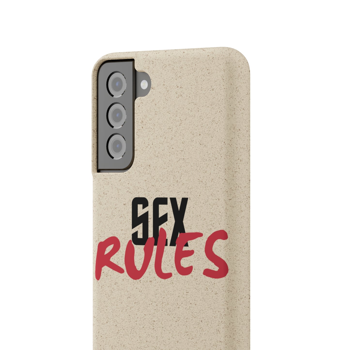 "Sex Rules" Biodegradable Cases (multiple options)