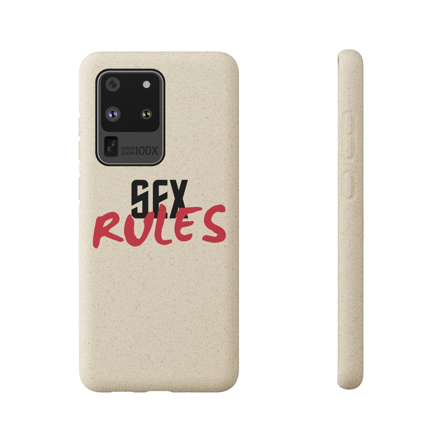 "Sex Rules" Biodegradable Cases (multiple options)